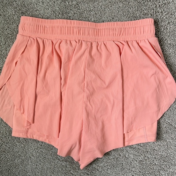 Target Coral Athletic Shorts - Picture 3 of 6